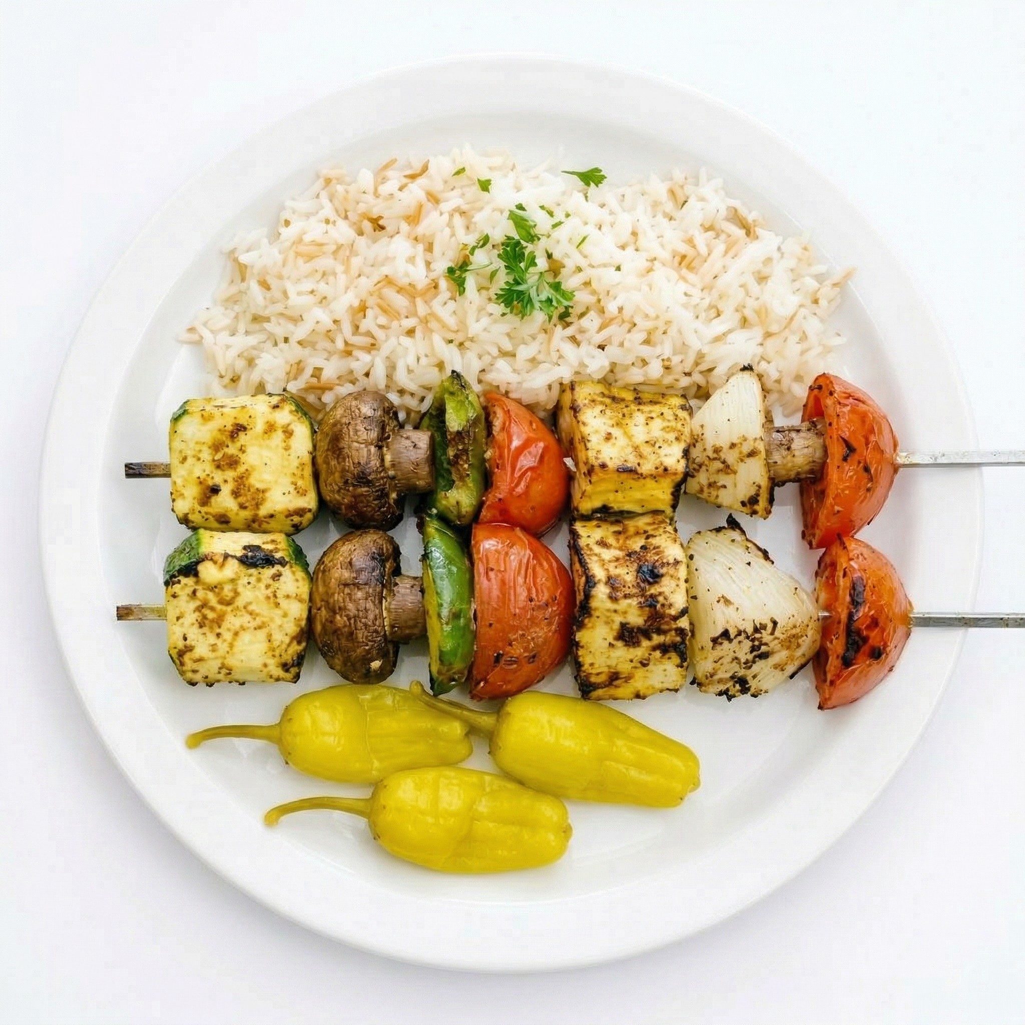 Veggie Kabob.