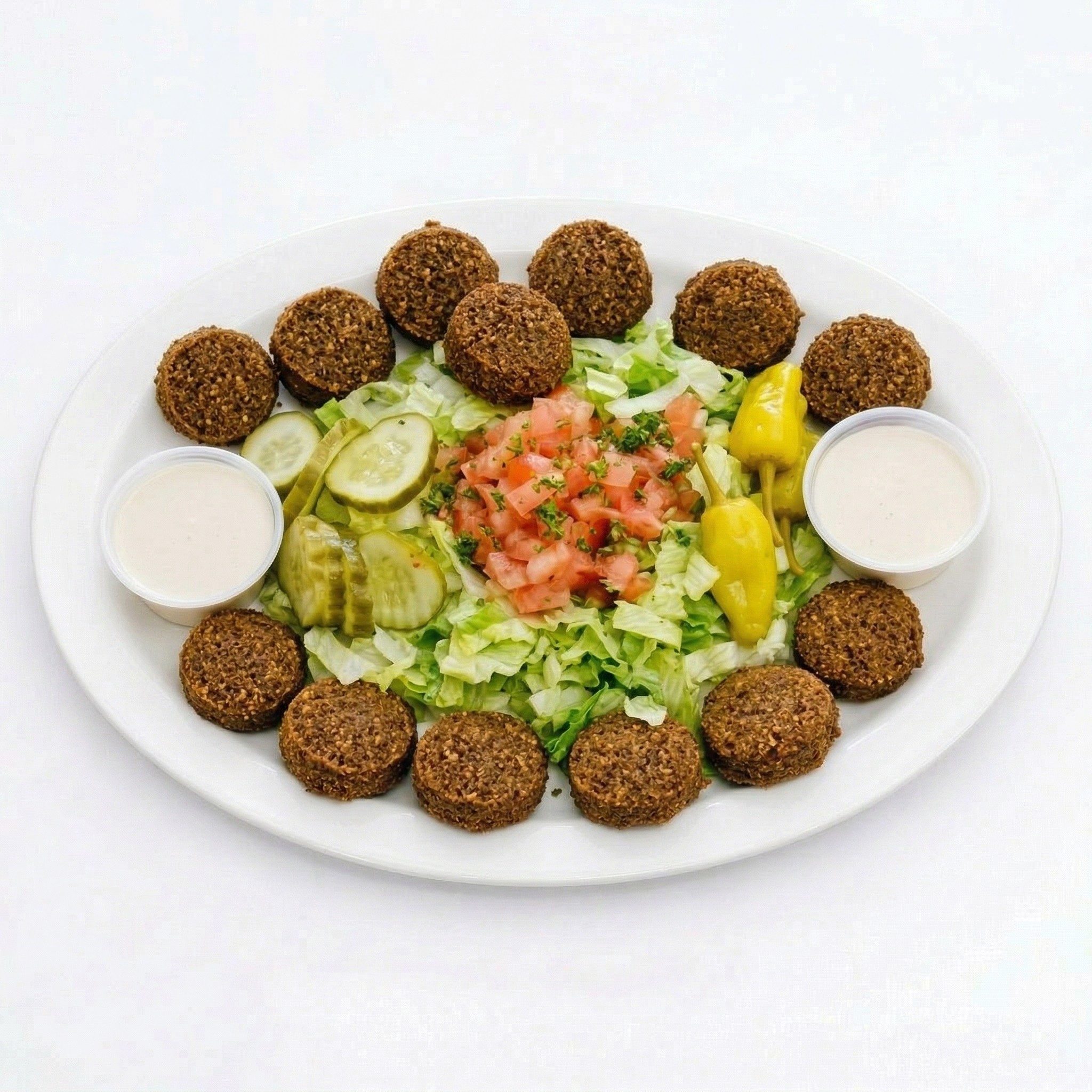 Falafel Platter.
